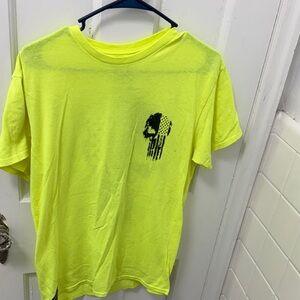 Howitzer patriot mfg. blue collar patriot shirt. Hi vis color.